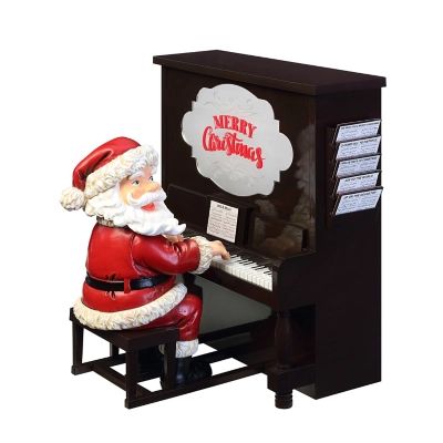Mr. Christmas Sing-A-Long Santa, Red/Black