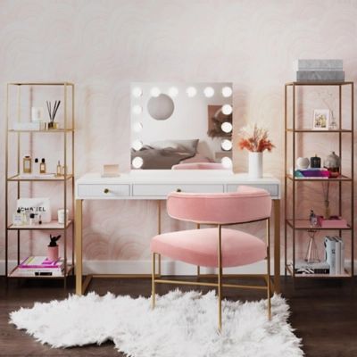TOV Furniture Lola Vanity Mirror, Mirror