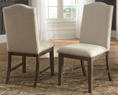 Johnelle Dining Chair (Set of 2), Beige