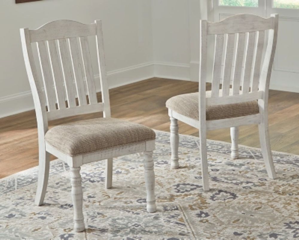 Havalance Dining Chair (Set of 2), White