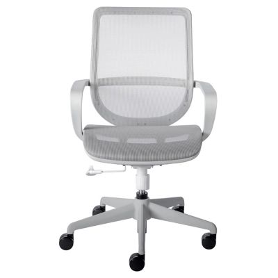 Euro Style Megan Office Chair, Gray