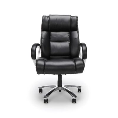 OFM 810-LX Avenger Series Big & Tall Executive Chair Leather, Black