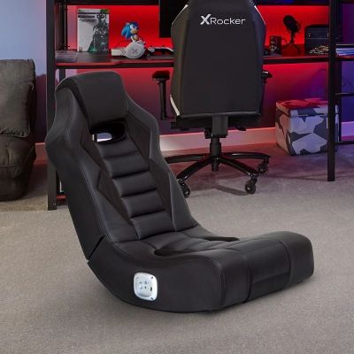 X Rocker Flash 2.0 High Tech Audio Bluetooth Gaming Chair, Black
