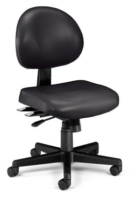 OFM 24-Hour Ergonomic Task Chair, Black