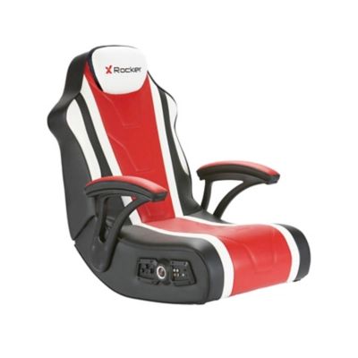 X Rocker Hurricane 2.1 Wireless Gaming Chair, Black/Red/White