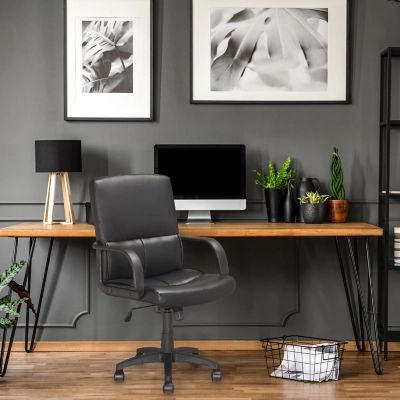 CorLiving Workspace Office Chair, Black