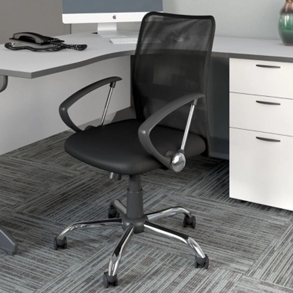 CorLiving Office Chair with Contoured Mesh Back