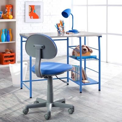 Calico Designs Study Zone II Student Desk and Task Chair