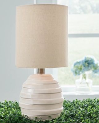 Glennwick Table Lamp, White