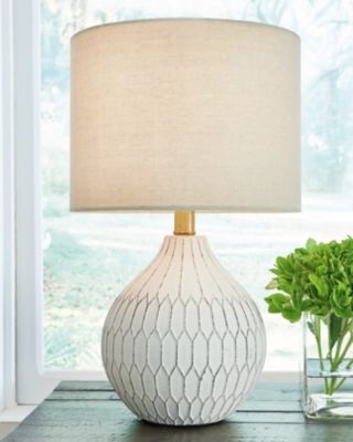 Wardmont Table Lamp, White
