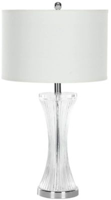 Glass Table Lamp, Transparent