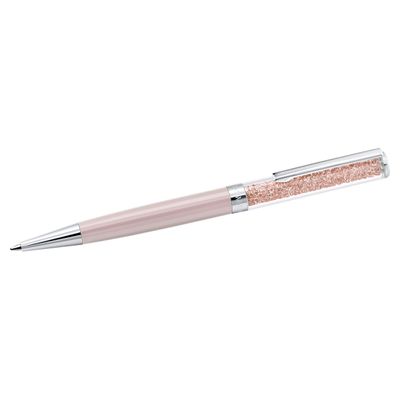 Swarovski Crystalline ballpoint pen, Rose gold tone, Chrome plated