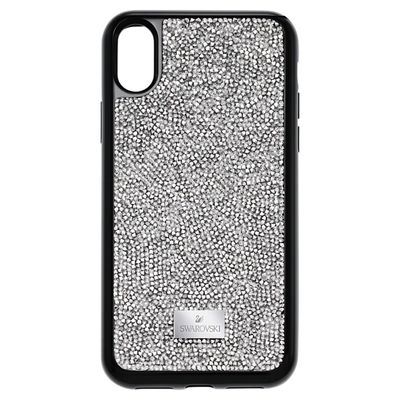 Swarovski Glam Rock smartphone case, iPhone® X/XS, Gray