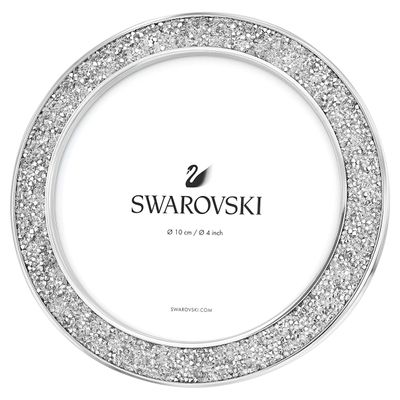 Swarovski Minera Picture Frame, Round, Silver tone