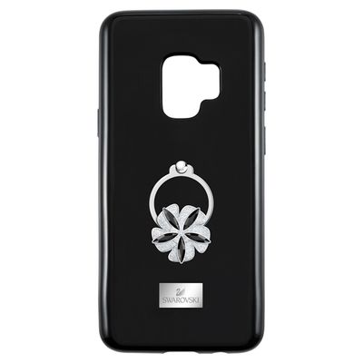 Swarovski Mazy ring Smartphone Case with integrated Bumper, Galaxy S®9, Black