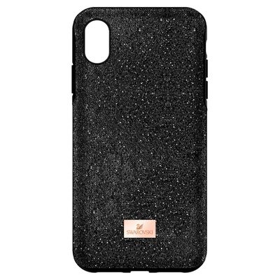 Swarovski High Smartphone Case with Bumper, iPhone® XS Max, Black