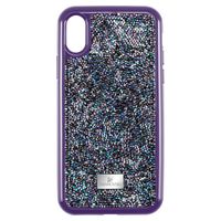 Swarovski Glam Rock smartphone case, iPhone® X/XS, Purple