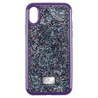 Swarovski Glam Rock smartphone case, iPhone® XS Max, Purple
