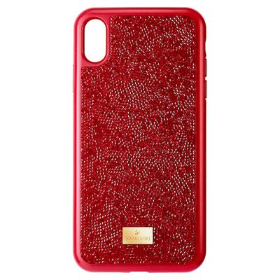 Swarovski Glam Rock smartphone case, iPhone® XS Max, Red