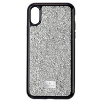 Swarovski Glam Rock Smartphone smartphone case, iPhone® XS Max, Silver tone