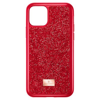 Swarovski Glam Rock smartphone case, iPhone® 11 Pro, Red