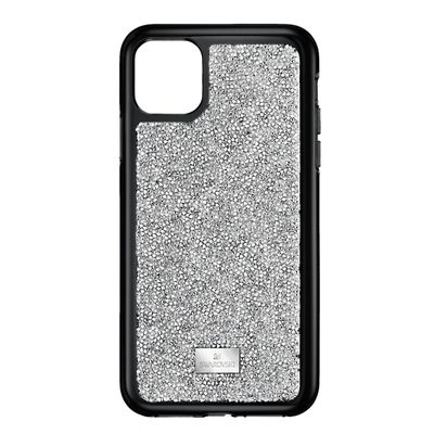 Swarovski Glam Rock Smartphone Case with Bumper, iPhone® 11 Pro, Silver tone