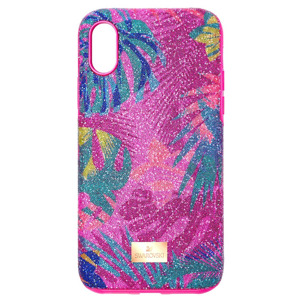 Swarovski Tropical smartphone case, iPhone® X/XS, Multicolored