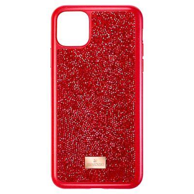 Swarovski Glam Rock smartphone case, iPhone® 11 Pro Max, Red