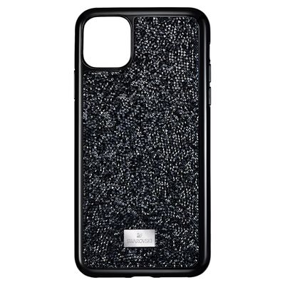 Swarovski Glam Rock smartphone case, iPhone® 11 Pro Max, Black