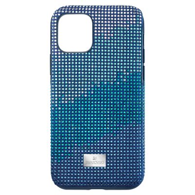 Swarovski Crystalgram Smartphone Case with Bumper, iPhone® 11 Pro, Blue