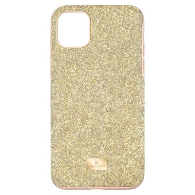 Swarovski High smartphone case, iPhone® 11 Pro Max, Gold tone