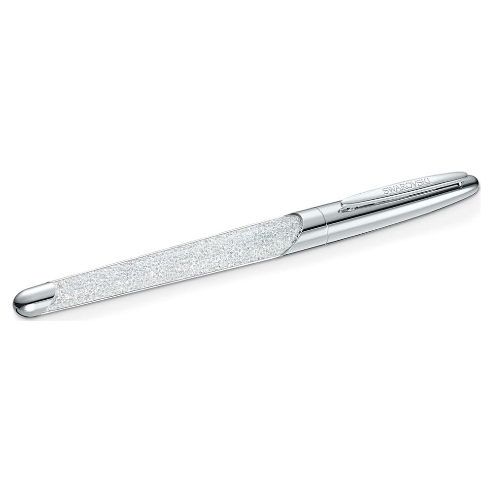 Swarovski Crystalline Nova rollerball pen, Silver tone, Chrome plated
