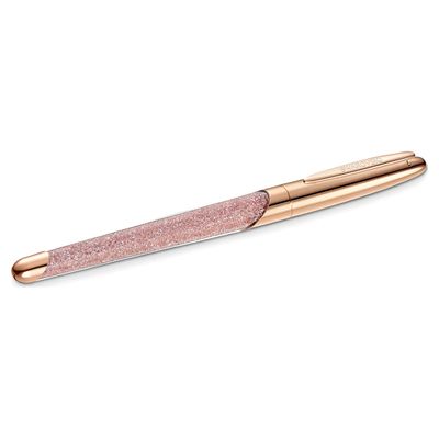 Swarovski Crystalline Nova rollerball pen, Pink, Rose gold-tone plated
