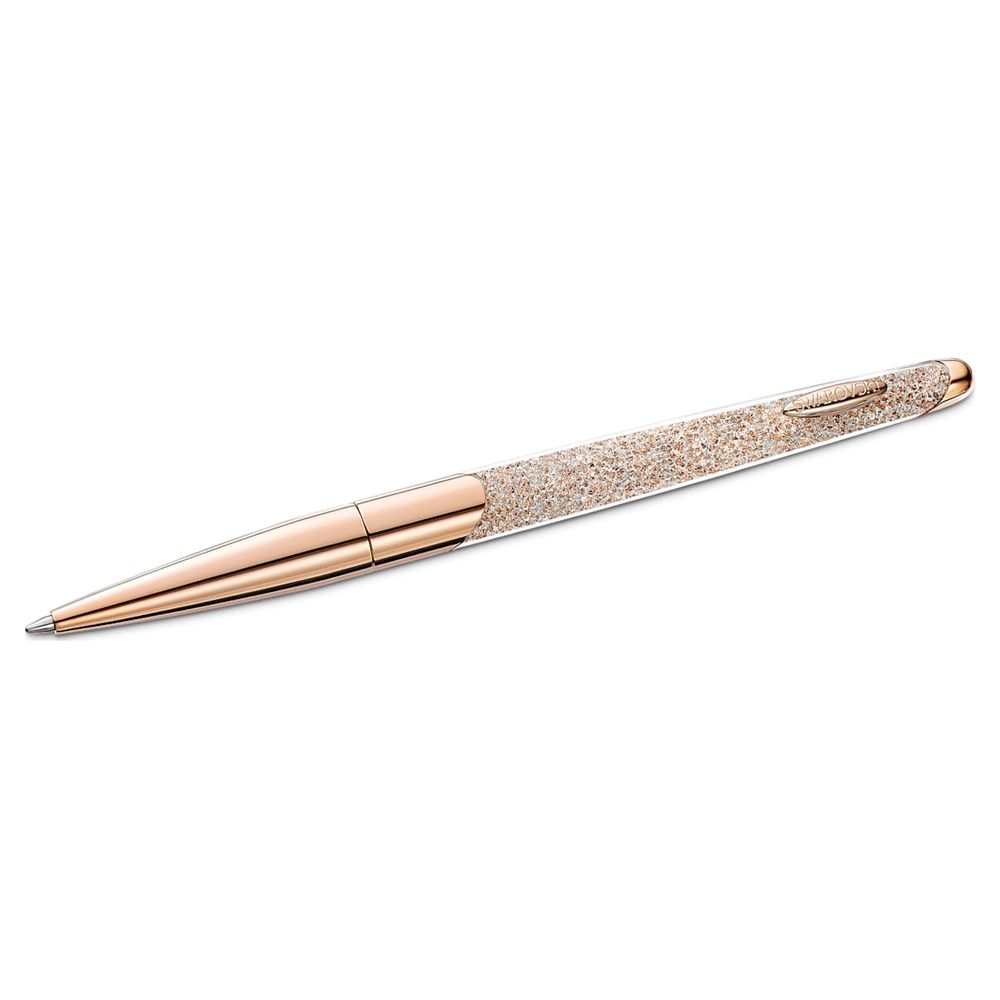 Swarovski Crystalline Nova ballpoint pen, Gold tone, Rose gold-tone plated