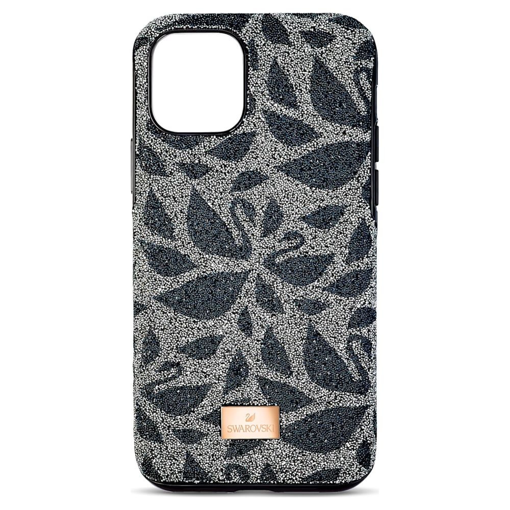 Swarovski Swanflower Smartphone Case with Bumper, iPhone® 11 Pro Max, Black | The at Willow Bend
