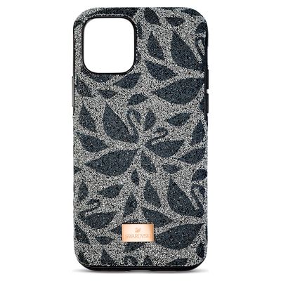 Swarovski Swanflower Smartphone Case with Bumper, iPhone® 11 Pro, Black