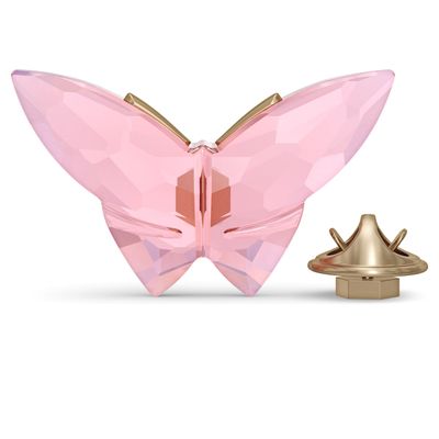 Swarovski Jungle Beats Butterfly Magnet, Pink, Large