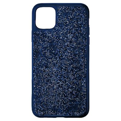 Swarovski Glam Rock smartphone case, iPhone® 11 Pro Max, Blue