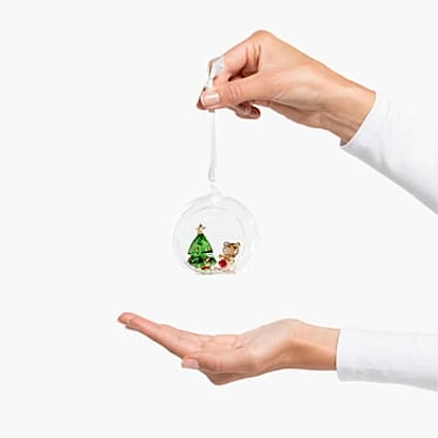 Ball Ornament, Christmas Scene by SWAROVSKI