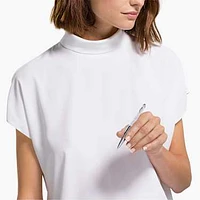 Crystalline ballpoint pen, Silver Tone, Chrome plated by SWAROVSKI