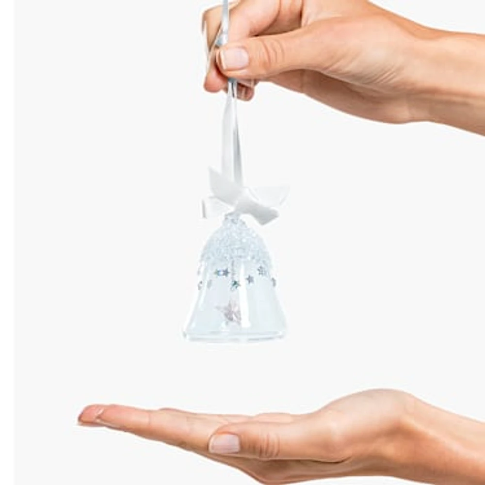 Bell Ornament, Star, small by SWAROVSKI