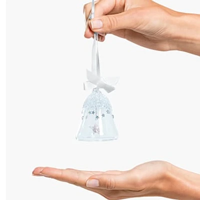 Bell Ornament, Star, small by SWAROVSKI