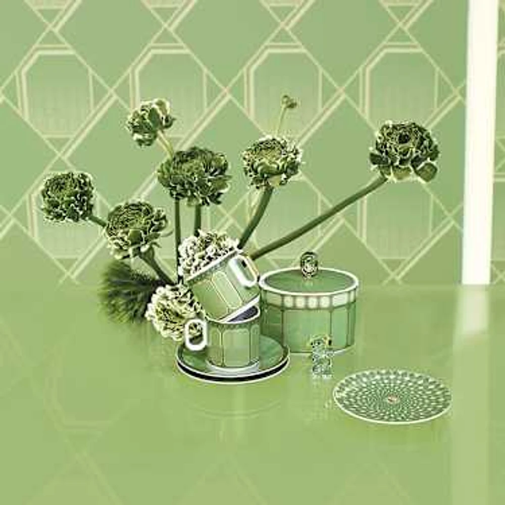 Signum plate, Porcelain, Small