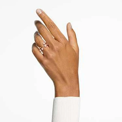 Constella ring, Set (2), Round cut, White