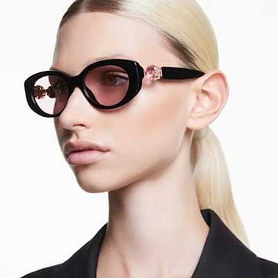 Sunglasses, Cat-Eye shape, SK6002, Multicoloured by SWAROVSKI