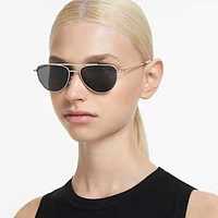 Sunglasses, Pilot shape, SK7007, Black by SWAROVSKI