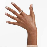 Matrix Vittore ring, Pear cut, White