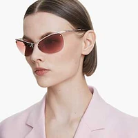 Sunglasses, Oval shape, SK7018, Pink by SWAROVSKI