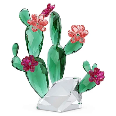 Crystal Flowers Desert Pink Cactus by SWAROVSKI