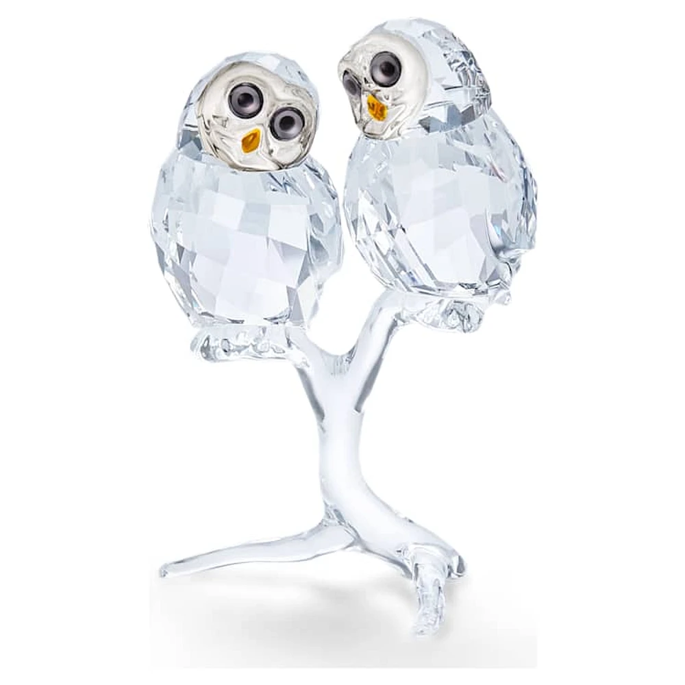 Feathered Beauties Owl Couple by SWAROVSKI